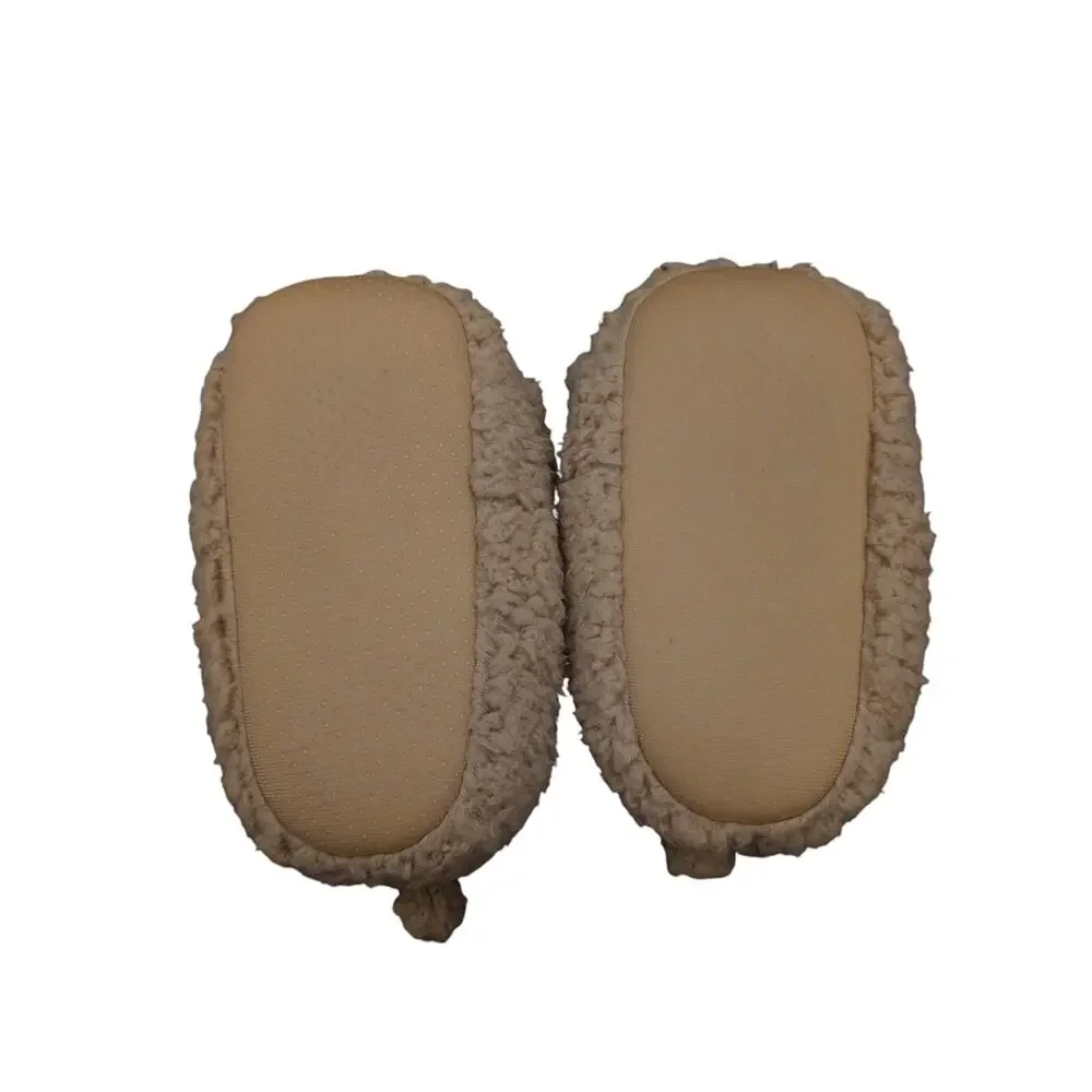 Harper Canyon Puppy Faux Shearling Fluff Slippers Kids Tan Size US4/5